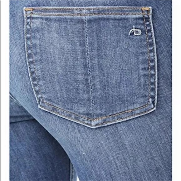 NWT rag & bone Capris distressed jeans 24 - Picture 5 of 9